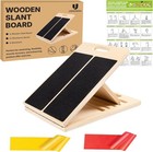 Slant Board for Calf Stretching – Adjustable Wooden Calf Stretch Board Uwaomah