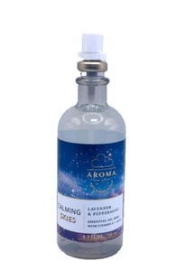 BATH & BODY WORKS AROMA CALMING SKIES LAVENDER ESSENTIAL OIL MIST 5.3 FL OZ NEW - Picture 1 of 2