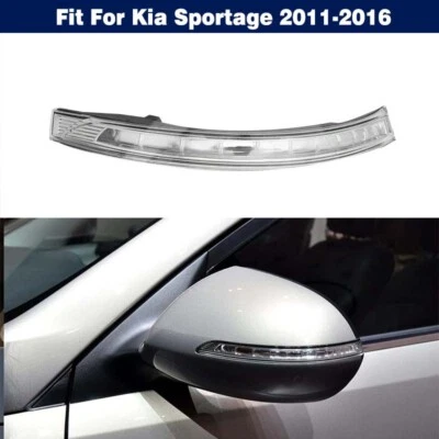Luz de señal de giro del espejo retrovisor lateral izquierdo LED para Kia Sportage 2011-2016 Foto 1 de 4