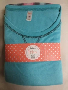 New Flirtitude Junior's 3 Piece Fleece Pajama Set M RSP$50 - Picture 1 of 3