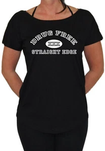 Drug Free Loose Girlie Vegan Straight Edge Alternativ Veganer Hardcore XXX Punk - Bild 1 von 6