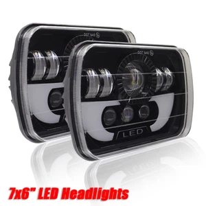 Par de faros LED Hi/Lo DRL Fit Chevy Express Cargo Van 1500 2500 3500 7x6 5x7 - Imagen 1 de 12