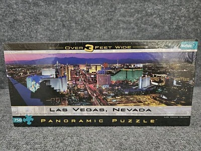 Puzzle panorámico Buffalo Games 750 piezas ÚLTIMA VEGAS NEVADA Foto 1 de 4