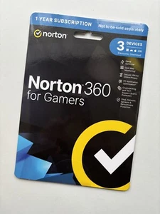 Norton 360 for Gamers Antivirus 2025, 3 Devices, 1 Year Subscription - Picture 1 of 2