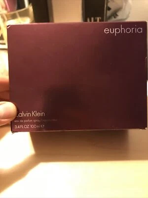 EUPHORIA para Mulheres por Calvin Klein Perfume 3,4 oz EDP Novo na Caixa - Imagem 1 de 2