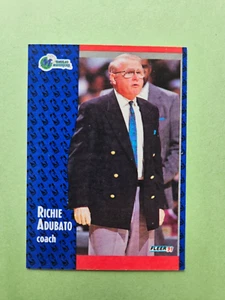 Richie Adubato #42 Basketball card Fleer 1991 Dallas Mavericks - Picture 1 of 2