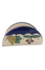 Napkin Holder with mixed Fruit  made in Italy