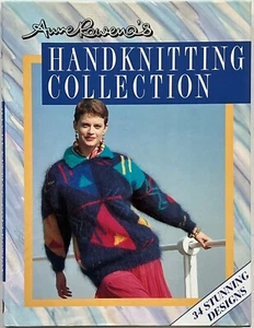 BRAND NEW: Anne Rowena's HANDKNITTING COLLECTION Hardcover 34 knitting sweaters - Picture 1 of 4
