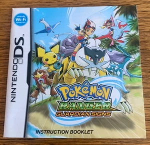 Pokemon Ranger Wächterzeichen (Nintendo Ds) nur Anleitung Booklet - Bild 1 von 4