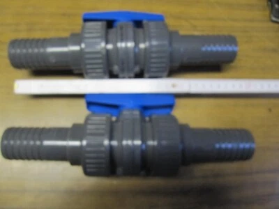 2 Stck. GF+ KUGELHAHN S6,3 /P N16  ( 40 - 40 ) Länge 280 mm  NEU - Bild 1 von 4