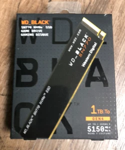 Western Digital WD_BLACK SN770 1TB NVME Internal SSD WDS100T3X0E - Afbeelding 1 van 5