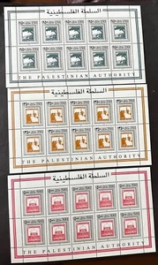PALESTINE 1995 STAMP ON STAMP FULL SHEETS STAMPS ON STAMPS -S19034 - Picture 1 of 1