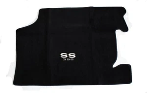 NEW! 1966 - 1967 Chevelle Trunk Mat Carpet Embroidered SS 350 396 427 454 Silver - Picture 1 of 15