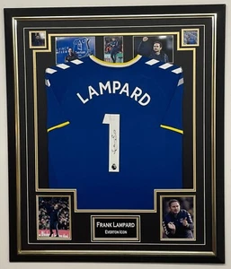 Frank Lampard of Everton Signed Shirt Autographed Jersey DISPLAY - Picture 1 of 1