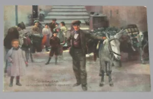 VTG ADVERTISE GIBRALTAR UK ARTICHOKES SELLER PRUDENTIAL INSURANCE TRADE POSTCARD - Picture 1 of 2