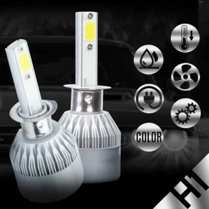 White 6000K H1 Cree 5500W 600000LM LED Headlight Kit Car Pure Beam Power Light - Picture 1 of 12