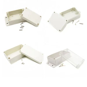 ABS Plastic Electronics Instrument Project Enclosure Box Case Cover Screw - Picture 1 of 27