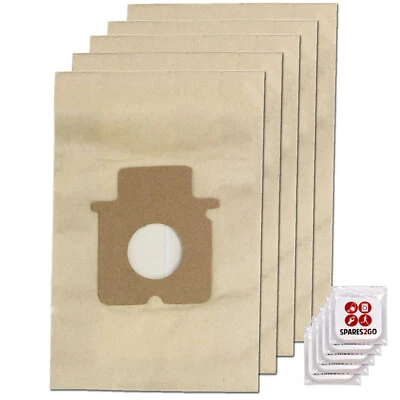 Dust Bags for PANASONIC MC-CG461 MC-CG463 Vacuum Cleaner x 5 + Fresh - Image 1 of 4