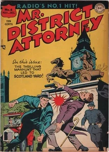 Mr. District Attorney #6 DC Comics 1948 Fine/6.0 Pre-Code Crime comic! - Picture 1 of 2