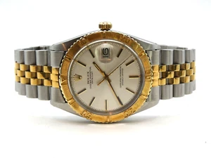 Mens Rolex Datejust 1625 1970s Turn-O-Graph 36mm 18k Gold Thunder Auto - Picture 1 of 9