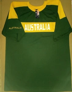 AUSTRALIA T-SHIRT. LARGE. FREE POST. NEW W/TAG. AUST. COLOURS. - Picture 1 of 4