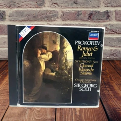 PROKOFIEV Romeo & Juliet Classical Symphony No. 1 CD Sir Georg Solti Foto 1 de 4