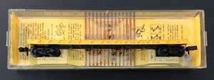 Micro-Trains N Scale Weyerhaeuser 50’ Fishbelly Flatcar, # 44051, Rd # 44050 - Picture 1 of 3