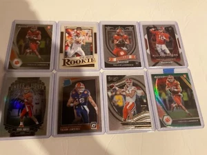 Trevor Lawrence Rookie Cards RC, Lot of 8, Clemson Tigers Jacksonville Jaguars - Picture 1 of 7