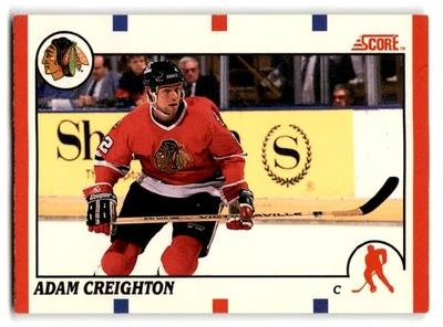 1990-91 Score American #82 Adam Creighton - Image 1 of 2