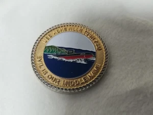 USS Asheville SSN 758 Submarine Challenge Coin Navy Ghost Of The Coast - Bild 1 von 6