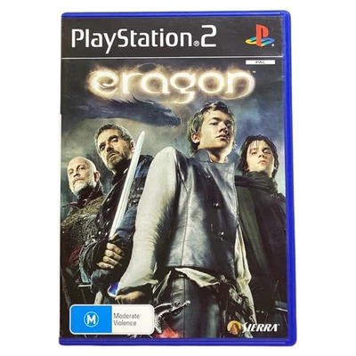 Eragon PS2 Game PlayStation 2 Sierra Dragon Fantasy Adventure Complete Manual - Image 1 of 4
