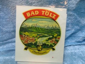 Bad Tolz Oberbayern Sticker - Picture 1 of 1