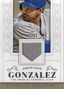 2014 - Panini - National Treasures Materials - Adrian Gonzalez       (073/099) - Picture 1 of 1