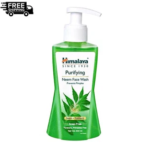 Natural Himalaya Herbals Purifying Neem Face Wash – 200ml Deep Cleansing Formula - Picture 1 of 9