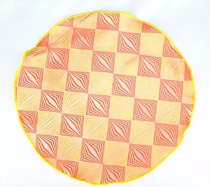 Lord R Colton Masterworks Pocket Round Levanzo Gold Lemon Silk - $75 Retail New - Picture 1 of 2