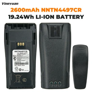4PC Bateria Li-Ion 2600mAh Bateria do Motorola CP200XLS CP200D CP160 NNTN4497CR - Zdjęcie 1 z 12
