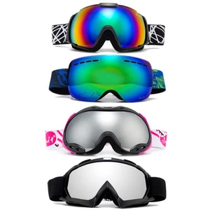Winter Snow Ski Goggles Unisex Anti Fog Dual Lens UV Protection 3 Layers Foam - Picture 1 of 90
