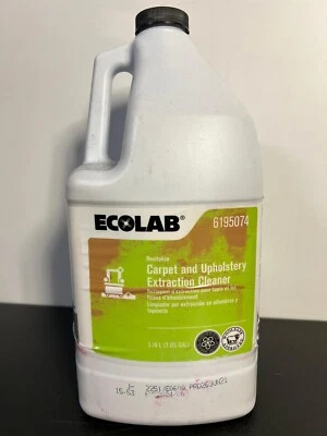 ECOLAB Revitalize Carpet and Upholstery Extraction Cleaner 1 Gallon 6195074 New - Image 1 of 3