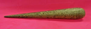 Antique Naval Ship Large 12" Wood Fid Rope Slicing Riggers Tool - Picture 1 of 4