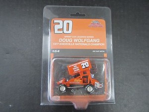  Sprint Car Legends Series #20 Winged Doug Wolfgang-1977 Knoxville Champion
