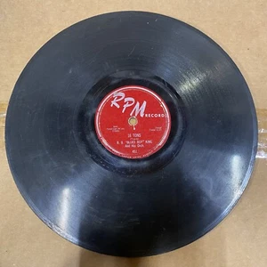RARE VG BLUES 78 B.B. King 16 Tons Crying Won’t Help You RPM 451 - Picture 1 of 2