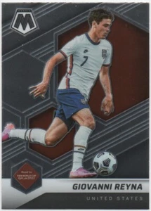 Giovanni Reyna 2021-22 MOSAIC FIFA ROAD TO WORLD CUP Base #104 USA - Picture 1 of 2