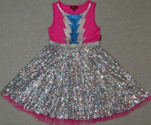JoJo's Closet Dress Nickelodeon Flashy Sassy Sequins Costume Girls 6 - Picture 1 of 4