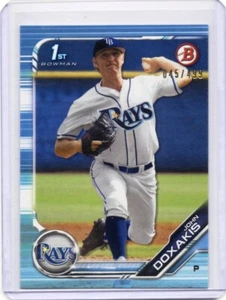 John Doxakis 2019 1st Bowman Draft Sky Blue /499 - Picture 1 of 2