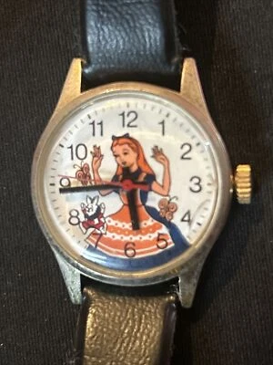 Alice  in Wonderland watch vintage RARE - Image 1 of 4