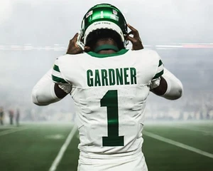 Sauce Gardner Name & Number on Field New York Jets 8x10 NFL Football Photo - Picture 1 of 1