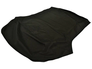 Fits: SAAB 9-3 2004-2011 Convertible Soft Top (reuse glass) Haartz Black CANVAS - Picture 1 of 4