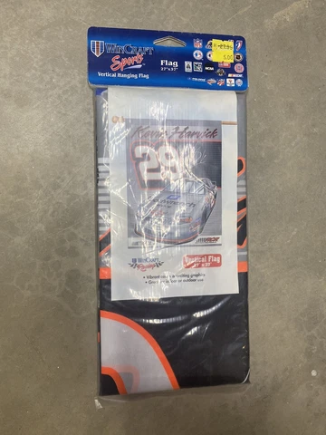 Kevin Harvick (#29) Weather Resistant 27" by 37" Vertical Flag (Indoor Outdoor) Cover