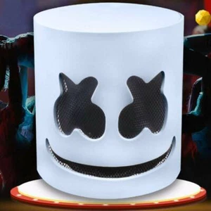 Fiesta de Halloween Malvavisco DJ Máscara Música Juegos con disfraces Cabeza Completa Máscara Casco Vestir - Imagen 1 de 6