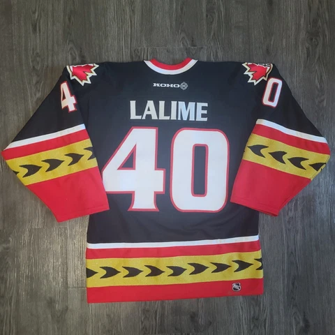 Koho Patrick Lalime Ottawa Senators On-Ice Authentic NHL Hockey Jersey, Size 48 Cover